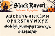 Black Raven Halloween, a Blackletter Font by Raffa Creative (Thumbnail 6 of 6)