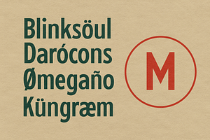 Marko Sans Display Font