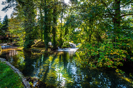 Calm flow of the river, a Nature Photo by kavram