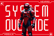 Nexaro Module Futuristic Sci-Fi Font, a Font by PutraCetol Studio (Thumbnail 2 of 5)