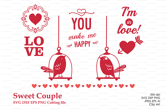 Birds LOVE Sweet couple preview 2
