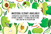 An Apple a Day - Seamless Patterns, a Pattern Graphic by Purple Frog (Thumbnail 4 of 4)
