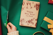 Winter Veil - Festive Typeface, a Serif Font by HipFonts (Thumbnail 10 of 11)