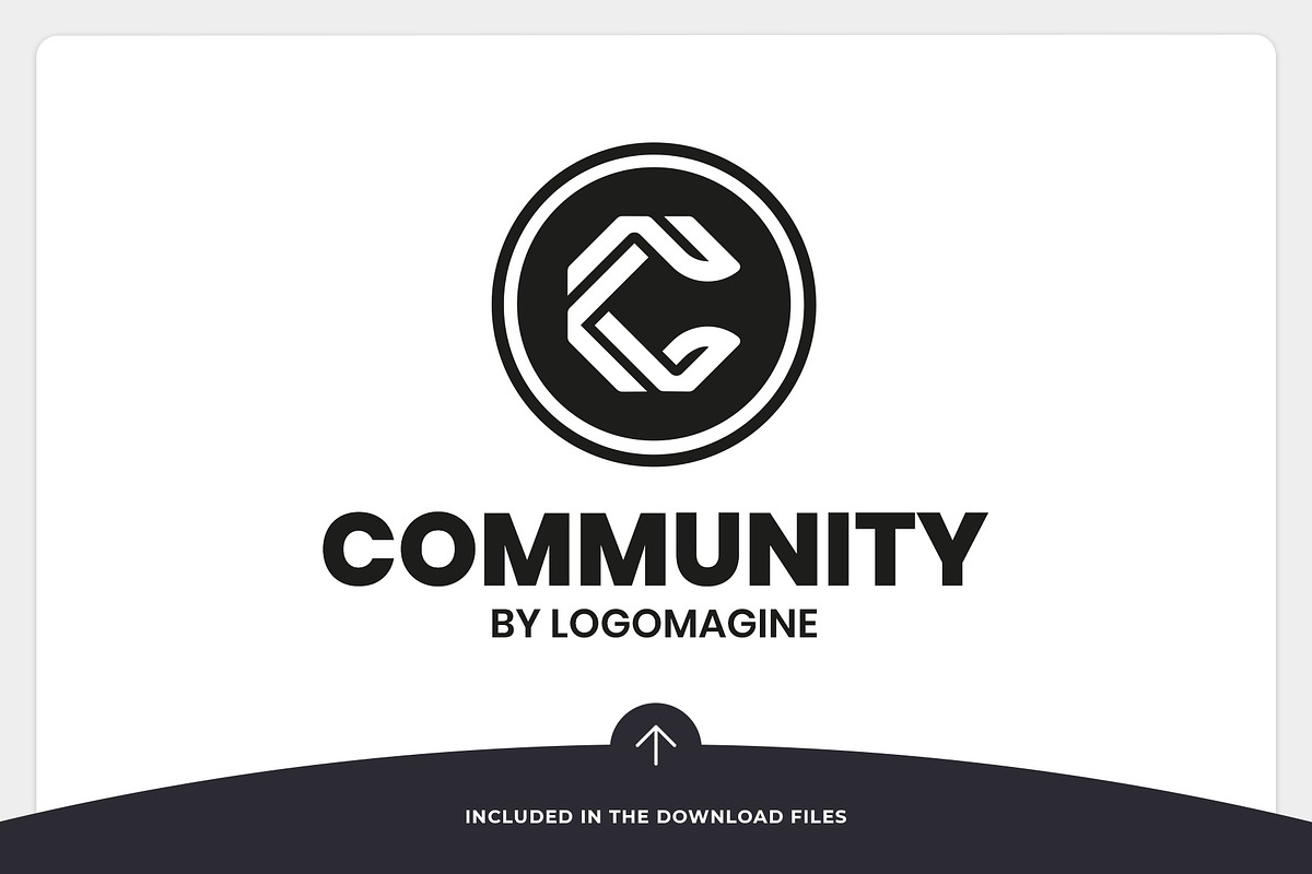 Community - Letter C Logo Template, a Branding & Logo Template by LOGOMAGINE (Photo 10 of 16)