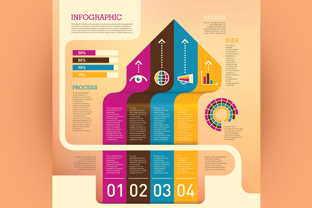 Info graphic templates., a Brochure Template by Radoman (Photo 6 of 7)