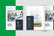 Solar Energy Magazine Canva Template, a Magazine Template by artbart (Thumbnail 5 of 23)