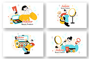 10 Inclusive Beauty Products, a Person Illustration by denayunebgt (Thumbnail 2 of 4)