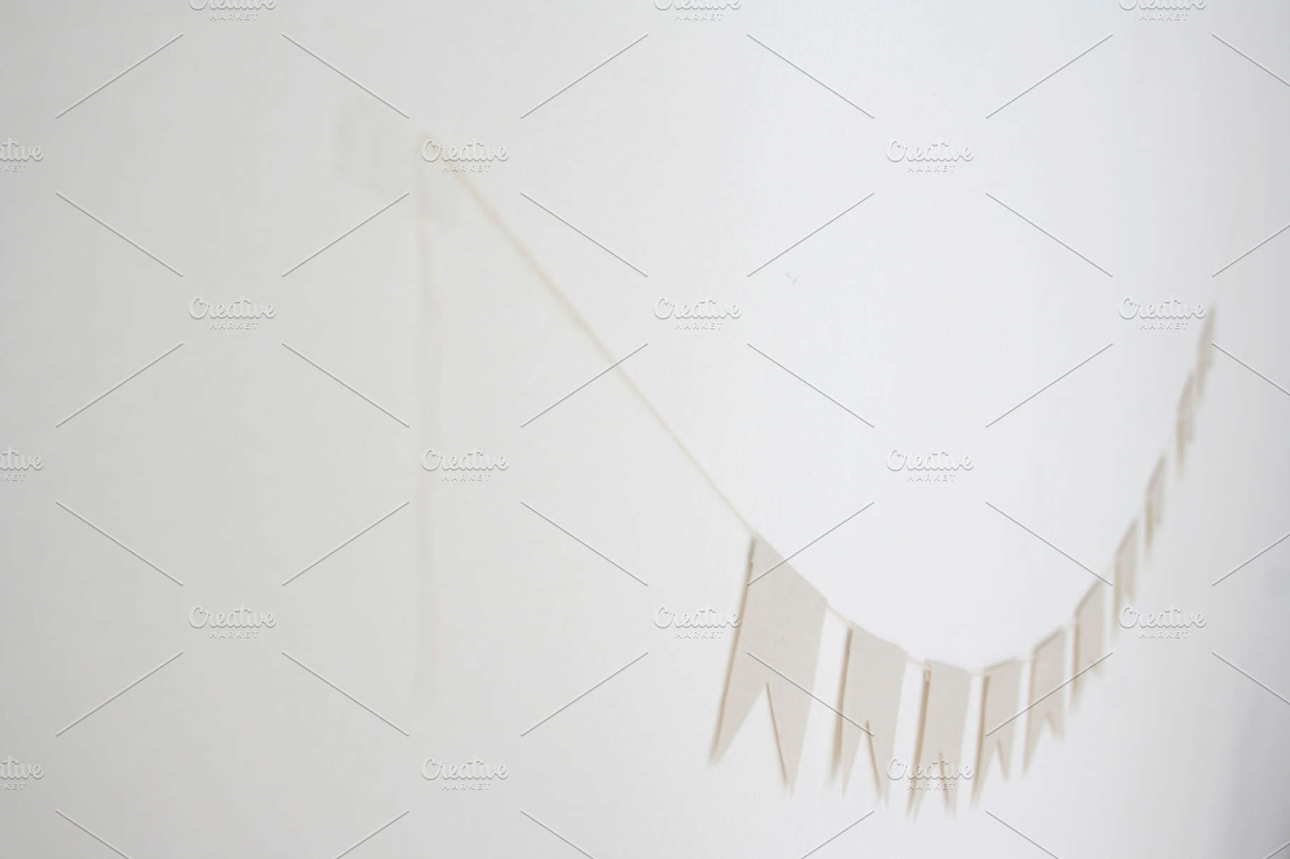 White Paper Bunting