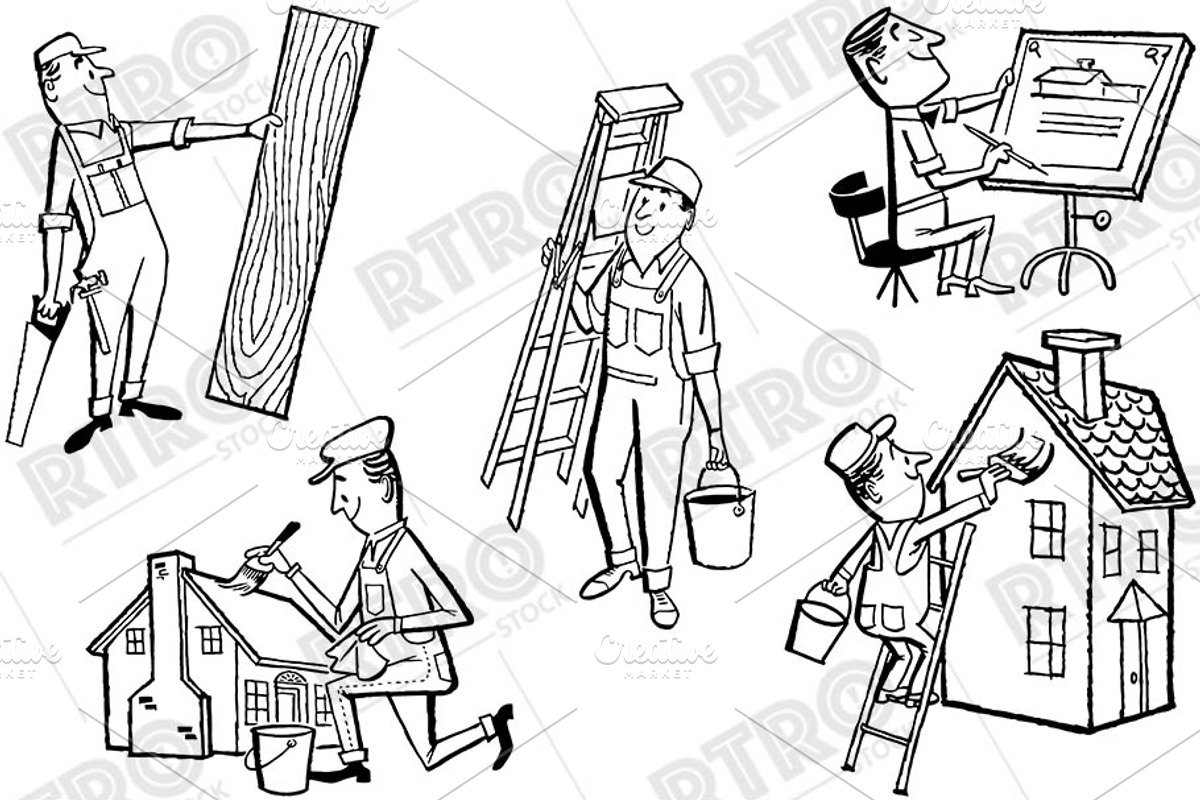 RTRO Construction 1, an Illustration by RTRO Stock (Photo 3 of 5)