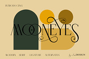 MOONEYES - Modern Serif, a Serif Font by erlosDESIGN (Thumbnail 1 of 15)