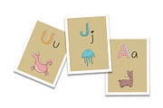 Animal alphabet for children, an Animal Illustration by SaintPic illustrations (Thumbnail 2 of 3)