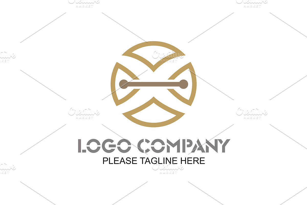 20 Logo Connecting Templates Bundle, a Branding & Logo Template by Friendesigns (Photo 21 of 21)