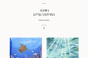 Ocean's Little Creatures, an Animal Illustration by LiChu Art (Thumbnail 9 of 12)