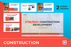 Construction Keynote, a Presentation Template by Antstheme