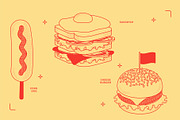 Fast Food Vector Illustration, a Food Illustration by GemPortella (Thumbnail 11 of 14)