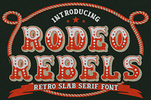 Rodeo Rebels - Display Typeface