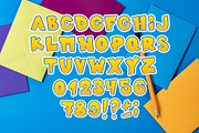 Kids font / handmade font., a Symbol Font by Nomber_86 (Thumbnail 2 of 4)