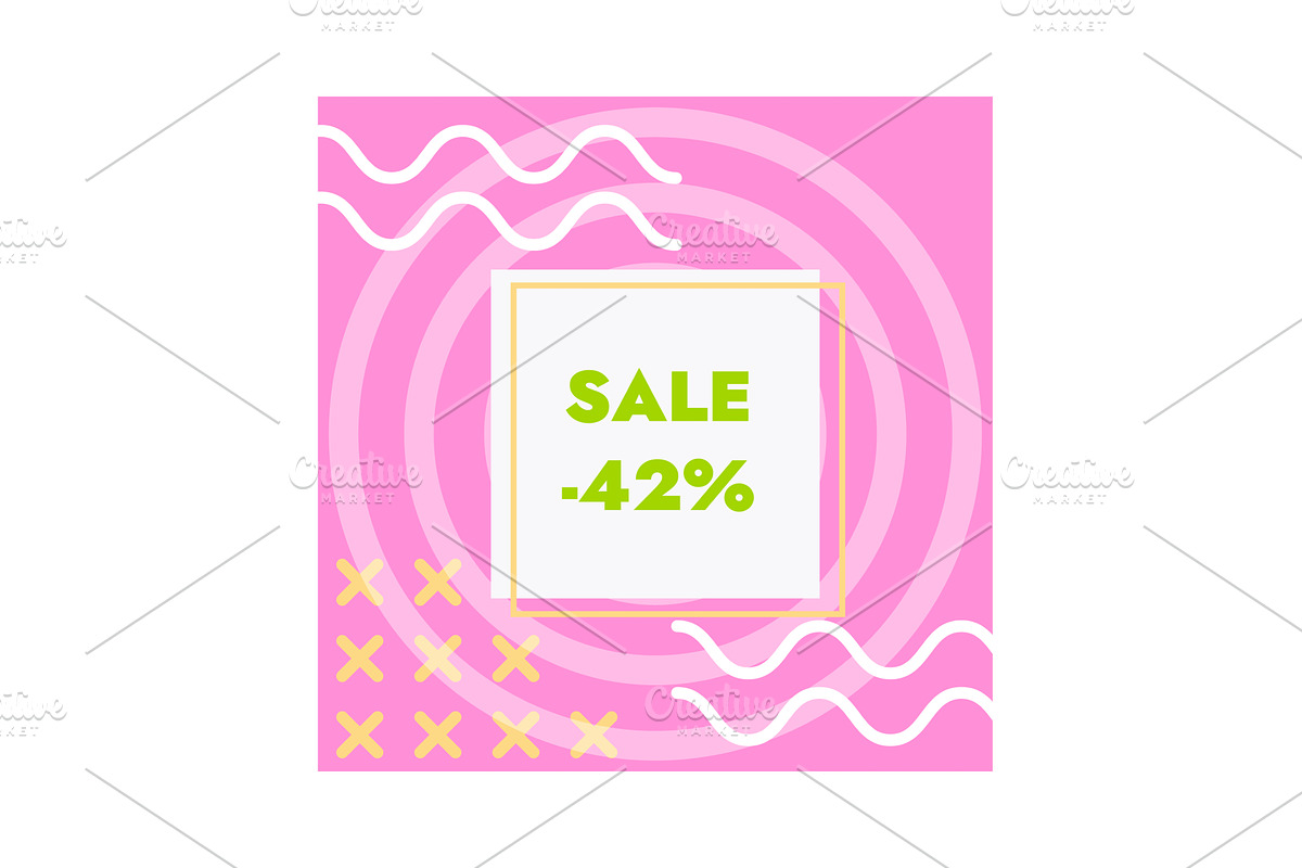 Trendy Abstract Geometric Vector, an Illustration by the8monkey