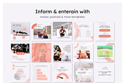 Fitness Instagram Feed Template, a Social Media Template by Cultive Creative (Thumbnail 12 of 13)
