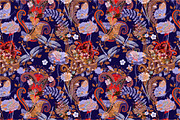 5 Seamless floral patterns, a Pattern Graphic by Sunny_Lion (Thumbnail 4 of 6)