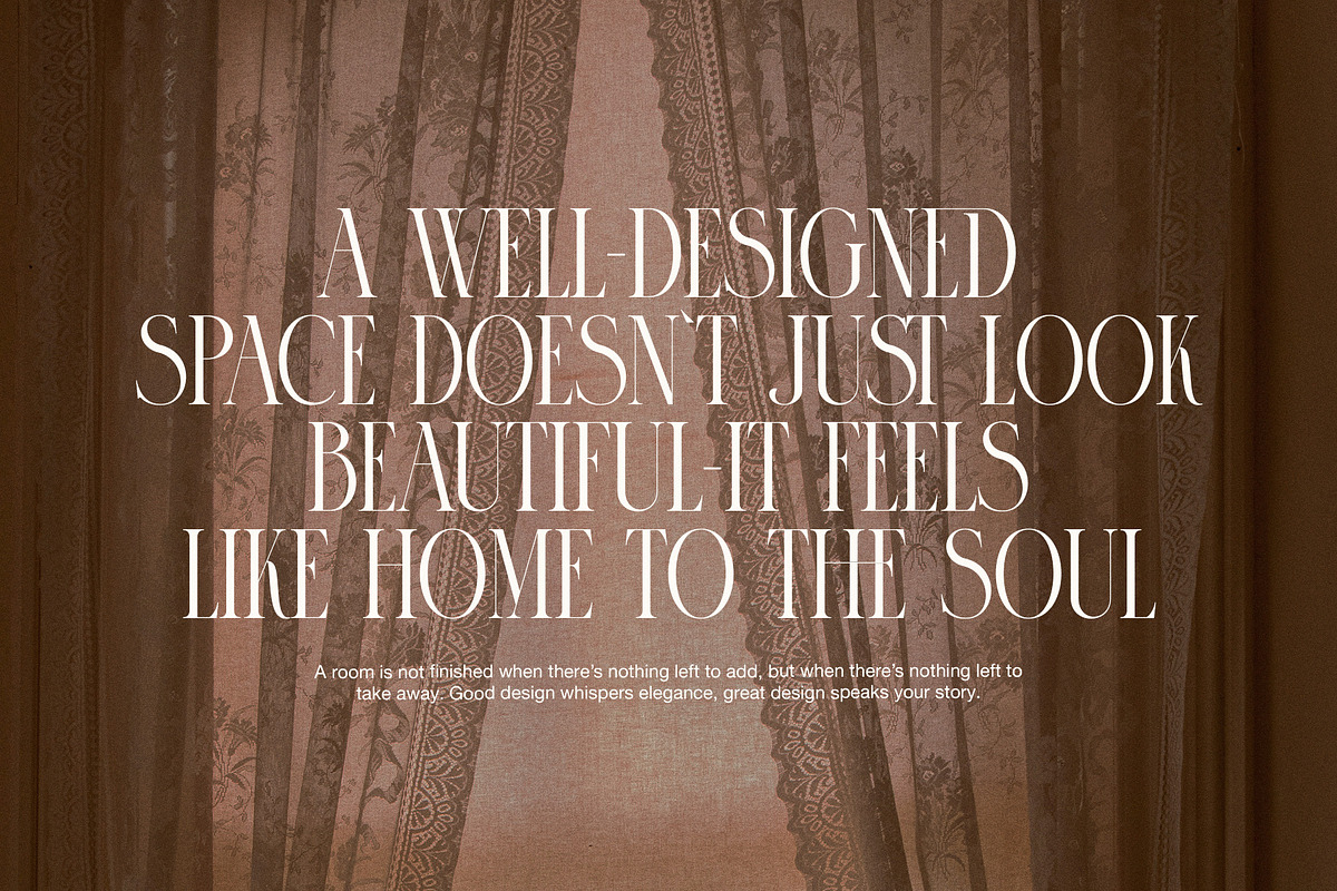 Romance Elegant Serif Font, a Serif Font by Graphicxell (Photo 7 of 8)