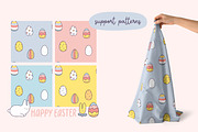 Happy Easter doodles and patterns, an Illustration by kostolom3ooo (Thumbnail 10 of 11)