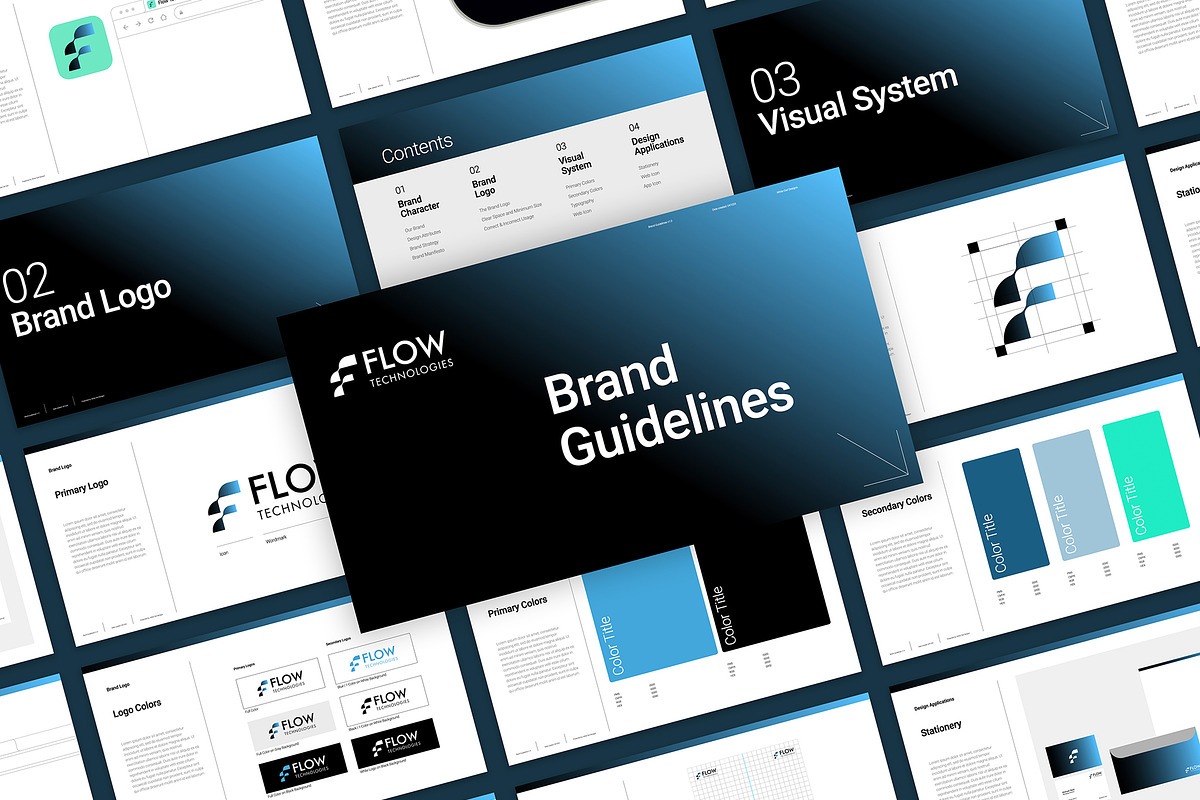 Brand Guide Presentation Template 1, a Templates & Theme by White Owl (Photo 1 of 7)