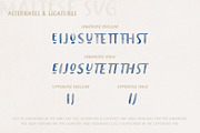 Maltese SVG Watercolor Font, a Handwritten Font by The Paper Town (Thumbnail 10 of 16)