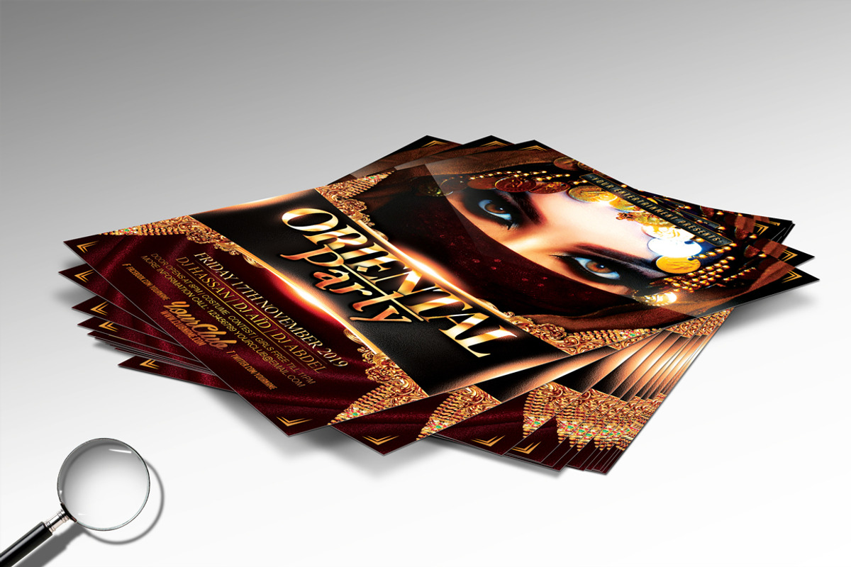 Oriental Bundle | 3 Flyer Templates, a Flyer Template by GIGA-TEMPLATE (Photo 6 of 19)
