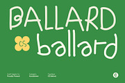 CS Ballard – Messy Handwritten Font, a Handwritten Font by Craft Supply Co. (Thumbnail 1 of 8)