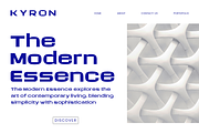 Kyron - Futuristic Modern Font, a Sans Serif Font by roomspace creative lab (Thumbnail 7 of 10)