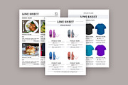 Wholesale Line Sheet Template, a Stationery Template by Design Zone (Thumbnail 2 of 7)