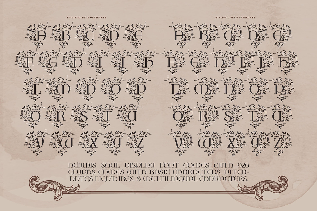 Hermis Soul Typeface, a Serif Font by alit design (Photo 6 of 20)
