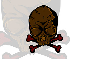 Skull Face Logo