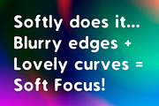 Soft Focus | Sans Serif Font, a Sans Serif Font by Supersimbo © (Thumbnail 3 of 7)