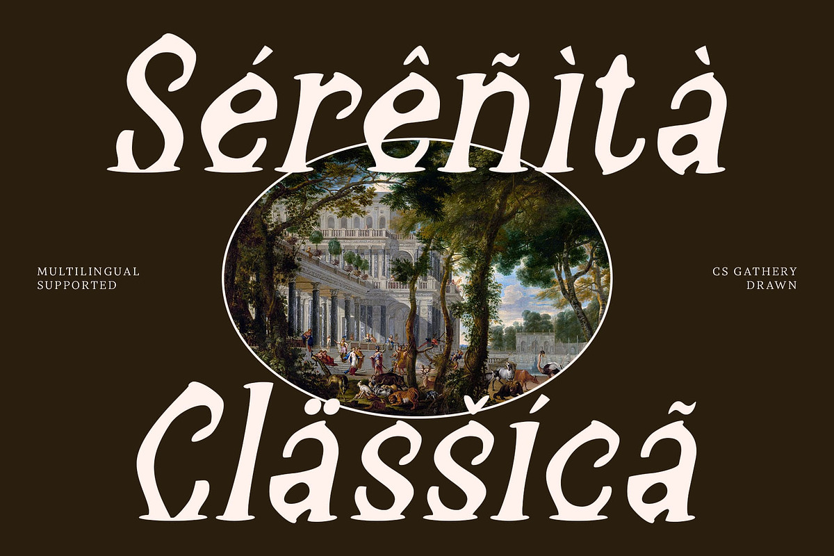 CS Gathery Drawn, a Serif Font by Craft Supply Co. (Photo 6 of 8)