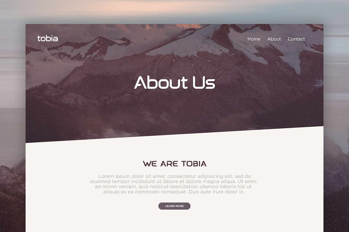 Tobia | Modern Sans-Serif Typeface preview 3
