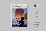 Lifestyle Magazine, a Magazine Template by xtratimebd (Thumbnail 1 of 10)