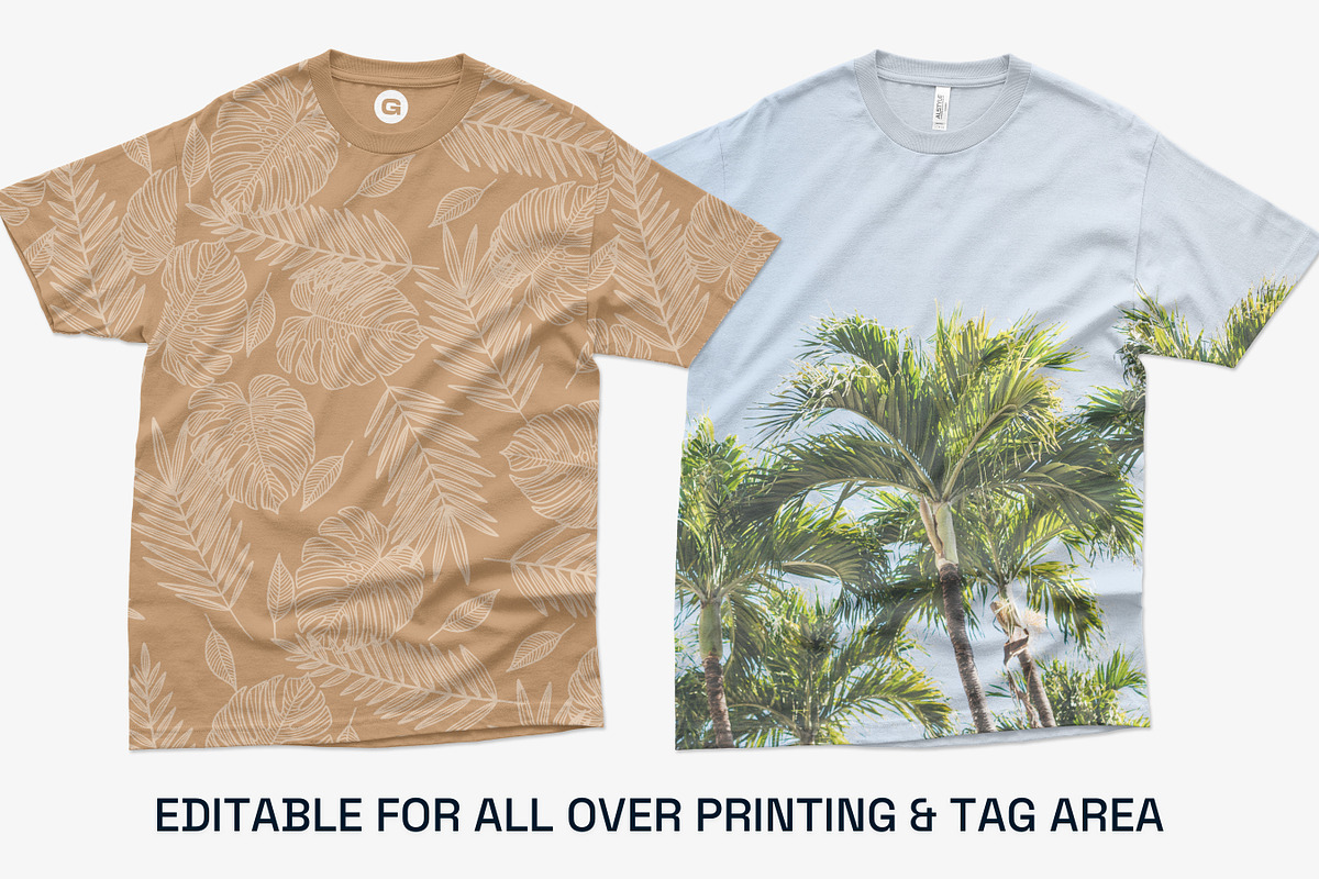 Alstyle Apparel 1301 T-Shirt Mockups, a Shirt Mockup by GraphicHero (Photo 9 of 9)