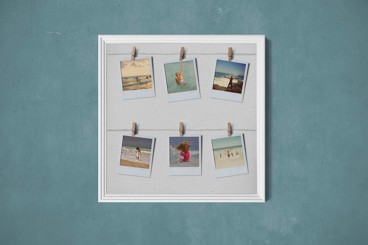 Photo Frame with Clips 6K, a Product Mockup by Zabiegala MP (Photo 7 of 10)