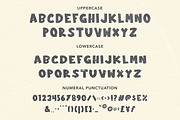 Cosmic Rock - A Comic Display Font, a Font by Arendxstudio (Thumbnail 8 of 9)