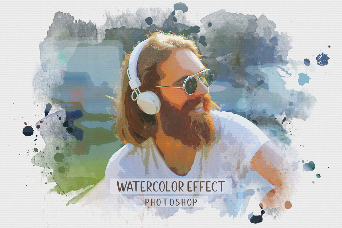 Artistic Watercolor Paint Effect, an Action Add-On by liptouse (Photo 1 of 9)