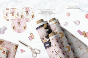Watercolor Cute Set In The Sky, an Animal Illustration by ViktoriyaD (Thumbnail 8 of 12)