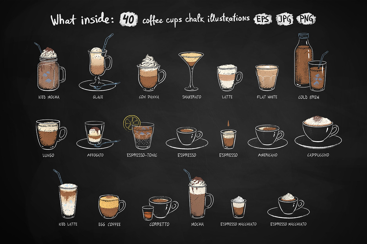 40 Coffee Cups, an Object Graphic by Sonya Illustrations (Photo 2 of 10)