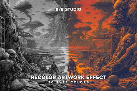 Recolor Artwork / Picture Effect