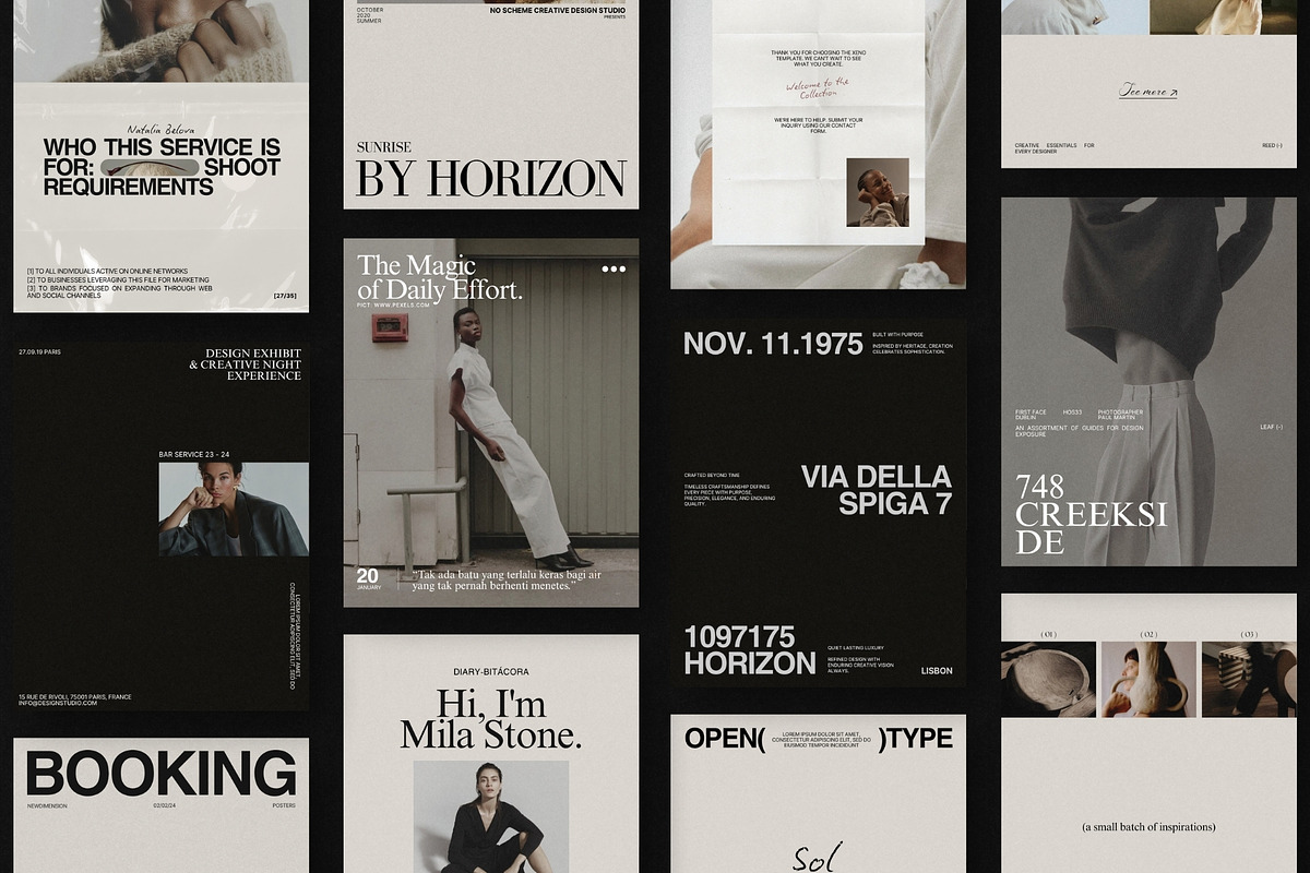 RAYO | Instagram Post Bundle, a Social Media Template by Pixel Grid (Photo 2 of 10)
