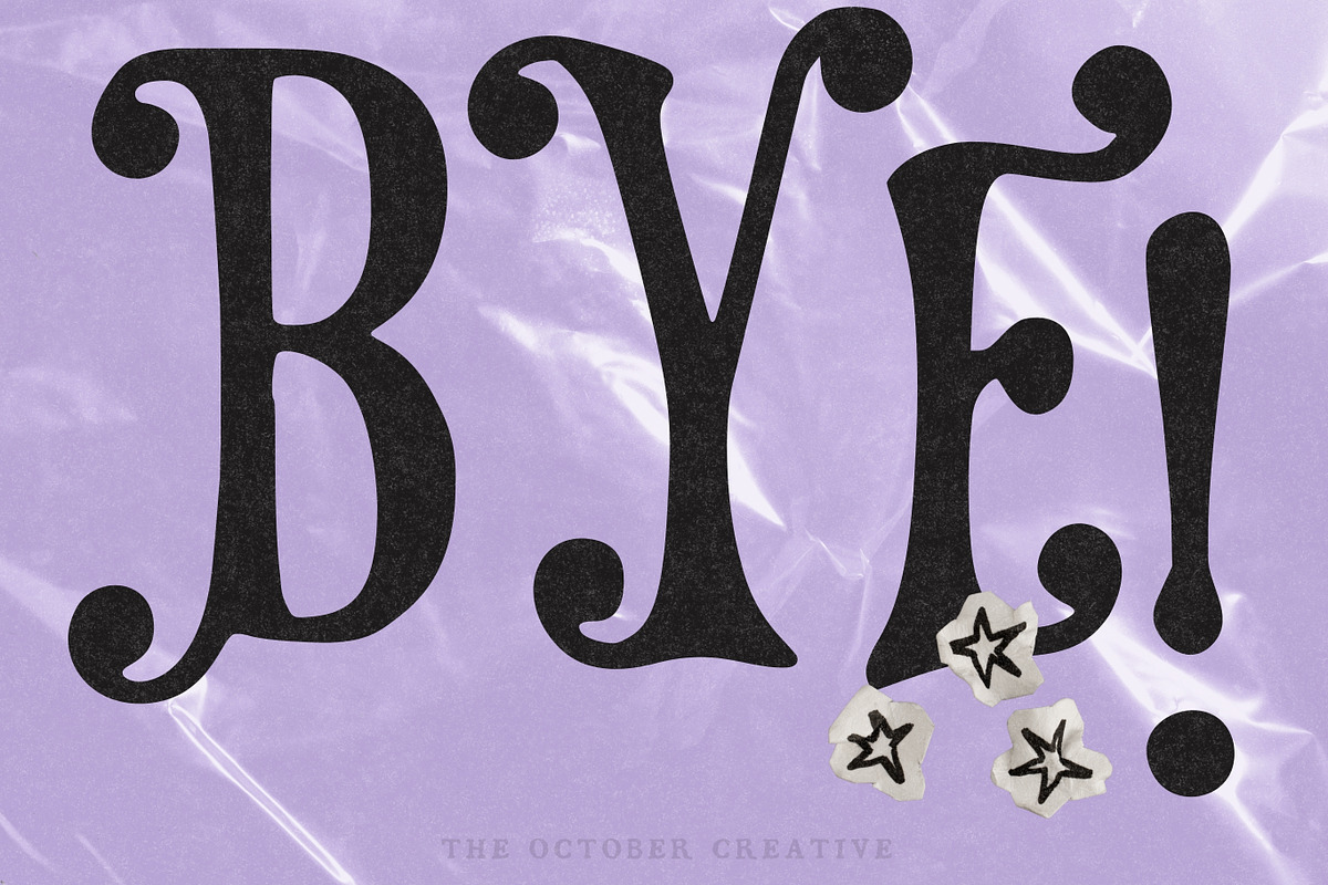 Violet Vision Victorian Circus Font, a Serif Font by The October Creative (Photo 8 of 8)