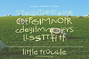 Little Trouble – Quirky Font, a Handwritten Font by shineink.designlab (Thumbnail 12 of 12)
