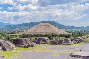 Teotihuacan in Mexico, showcasing, an Architecture Photo by Elizaveta Galitskaya