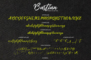 Bastian, a Script Font by McJer.Studio (Thumbnail 3 of 6)